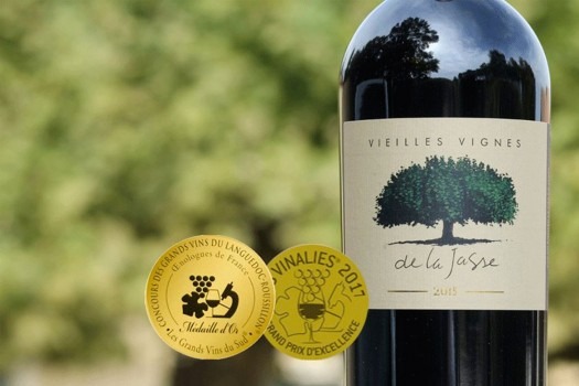 Deux médailles d'or pour les Vieilles Vignes de la Jasse 2015
